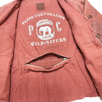 (DESIGNERS) 1980'S～ PAZZO COLLARLESS ZIP UP JACKET WITH 3D POCKET