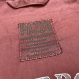 (DESIGNERS) 1980'S～ PAZZO COLLARLESS ZIP UP JACKET WITH 3D POCKET