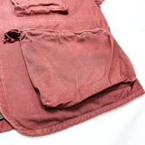 (DESIGNERS) 1980'S～ PAZZO COLLARLESS ZIP UP JACKET WITH 3D POCKET