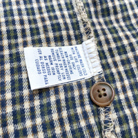 (VINTAGE) 1990'S～ MADE IN HONG KONG ARIZONA PLAID PATTERN HOODED FLANNEL SHIRT