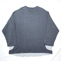 (DESIGNERS) MADE IN JAPAN Alexander Lee Chang LAYERED STYLE DESIGN SHIRT WITH WRAPPED POCKET