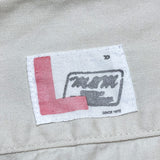 (designers) MADE IN JAPAN m&m SHORT SLEEVE WORK SHIRT WITH WOOD BUTTON