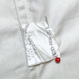 (designers) MADE IN JAPAN m&m SHORT SLEEVE WORK SHIRT WITH WOOD BUTTON