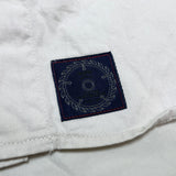 (designers) MADE IN JAPAN m&m SHORT SLEEVE WORK SHIRT WITH WOOD BUTTON