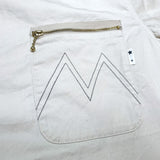 (designers) MADE IN JAPAN m&m SHORT SLEEVE WORK SHIRT WITH WOOD BUTTON