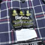 (VINTAGE) 1990 MADE IN ENGLAND Barbour WESTMORLAND OILED VEST