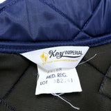 (vintage) DEAD STOCK NEW 1970'S～ MADE IN USA Key IMPERIAL LATTICE PATTERNED QUILTING JACKET