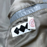 (designers) 1998 FINESSE GOOD ENOUGH UK STYLE SINGLE BREASTED LEATHER BIKER JACKET