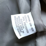 (designers) 1998 FINESSE GOOD ENOUGH UK STYLE SINGLE BREASTED LEATHER BIKER JACKET