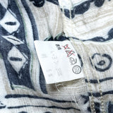 (designers) 1990'S～ MADE IN JAPAN JUN MEN TOTAL PATTERN PRINT SILK RAYON LOOP COLLAR SHORT SLEEVE BOX SHIRT