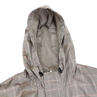(VINTAGE) 2000'S OLD STUSSY LATTICE PATTERN HOODED NYLON JACKET