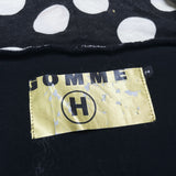 (DESIGNERS) 2000'S～ GOMME HOMME POLKA DOT PATTERN LAYERED STYLE ZIP UP HOODIE