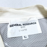 (DESIGNERS) 2000 MADE IN JAPAN GENERAL RESEARCH MESH MOTOCROSS SHIRT