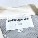 (DESIGNERS) 2000 MADE IN JAPAN GENERAL RESEARCH MESH MOTOCROSS SHIRT