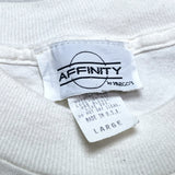 (t-shirt) 1990'S～ MADE IN USA AFFINITY STARS & STRIPES PATTERN PRINT T-SHIRT