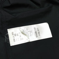 (DESIGNERS) MADE IN ROMANIA ALEXANDER McQUEEN FRONT PACKET VELOUR PANELED FLY FRONT DRESS SHIRT