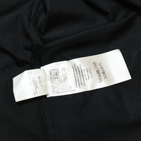 (DESIGNERS) MADE IN ROMANIA ALEXANDER McQUEEN FRONT PACKET VELOUR PANELED FLY FRONT DRESS SHIRT