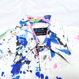 (VINTAGE) 2022 MADE IN HONG KONG BJ-R HAND PAINTED SHIRT