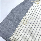 (designers) 1980'S～ MADE IN JAPAN ISSEY MIYAKE odds on BLOCK CHECKERED WOOL DOUBLE BREASTED BLAZER JACKET