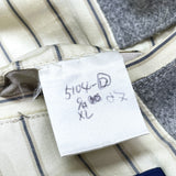 (designers) 1980'S～ MADE IN JAPAN ISSEY MIYAKE odds on BLOCK CHECKERED WOOL DOUBLE BREASTED BLAZER JACKET