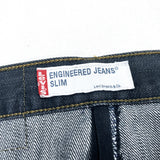 (VINTAGE) 1996 Levi's ENGINEERED JEANS PAINTED 3D CUTTING DENIM SHORTS