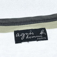 (DESIGNERS) 1990'S～ MADE IN JAPAN agnes b. homme THICK STRIPED SHIRT
