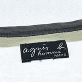 (DESIGNERS) 1990'S～ MADE IN JAPAN agnes b. homme THICK STRIPED SHIRT