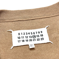 (DESIGNERS) 2018 MADE IN ROMANIA MAISON MARGIELA 14 KNIT WITH LEATHER ELBOW PATCH