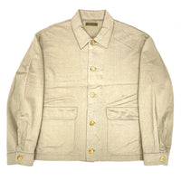 (DESIGNERS) 2000'S Y's for MEN SWEAT SHIRT FABRIC MILITARY JACKET
