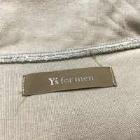 (DESIGNERS) 2000'S Y's for MEN SWEAT SHIRT FABRIC MILITARY JACKET