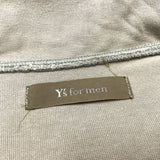 (DESIGNERS) 2000'S Y's for MEN SWEAT SHIRT FABRIC MILITARY JACKET