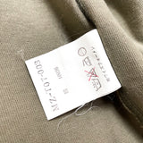 (DESIGNERS) 2000'S Y's for MEN SWEAT SHIRT FABRIC MILITARY JACKET
