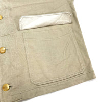 (DESIGNERS) 2000'S Y's for MEN SWEAT SHIRT FABRIC MILITARY JACKET