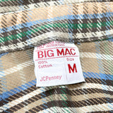 (VINTAGE) 1970'S～ BIG MAC PLAID PATTERN HEAVY FLANNEL SHIRT