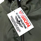(vintage) DEAD STOCK NEW 2000'S～ VISION STREET WEAR FLEECE LINED ANORAK PARKA