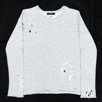 (DESIGNERS) 1990'S sabotage DISTRESSED SHOTGUN SWEAT SHIRT