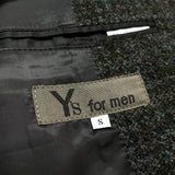 (designers) 1980'S～ Y's for MEN INITIAL TAG 3 BUTTON WOOL BLAZER JACKET