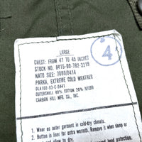 (VINTAGE) 1983 US ARMY M-65 FISHTAIL PARKA MODS COAT
