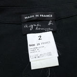 (designers) 1990'S～ MADE IN FRANCE agnes b. homme LONG LENGTH DRIZZLER WITH CHIN STRAP