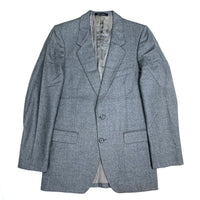 (VINTAGE) 1980'S MADE IN FRANCE YVES SAINT LAURENT 2 BUTTON BLAZER JACKET WITH VEST