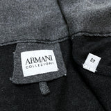 (designers) 2000'S～ ARMANI COLLEZIONI LAYERED STYLE DESIGN SILK KNIT CARDIGAN