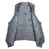 (VINTAGE) 1980'S MADE IN FRANCE YVES SAINT LAURENT 2 BUTTON BLAZER JACKET WITH VEST