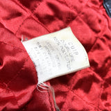 (vintage) 1990'S～ UNKNOWN SLEEVE CUT OFF UK STYLE DOUBLE BREASTED LEATHER BIKAER JACKET VEST