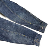 (VINTAGE) 1970'S Levi's 70505 e PAINT, EMBROIDERED DENIM TRUCKER JACKET