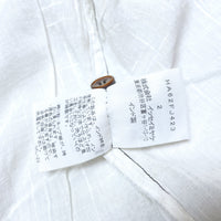 (DESIGNERS) 2000'S～ MADE IN INDIA HaaT DYED STAND UP COLLAR SHIRT