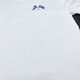 (VINTAGE) 1990'S～ MOVIE DIRTY HARRY PARODY PHOTO PRINT LONG SLEEVE T-SHIRT WITH SLEEVE PRINT