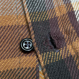 (vintage) 1980'S～ MADE IN USA FIVE BROTHER PLAID PATTERN HEAVY FLANNEL SHIRT