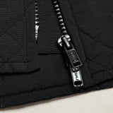 (vintage) 2000'S～ HINSON QUILTING VEST WITH 6 PATCHES