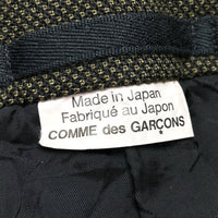 (DESIGNERS) 2017 COMME des GARCONS HOMME DEUX FRONT ZIPPER DESIGN DYED BLAZER JACKET