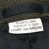 (DESIGNERS) 2017 COMME des GARCONS HOMME DEUX FRONT ZIPPER DESIGN DYED BLAZER JACKET